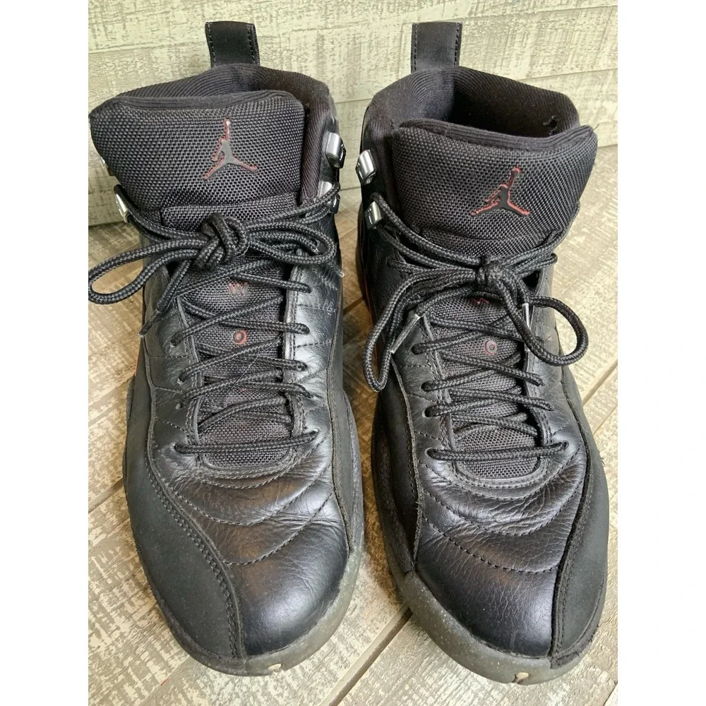 Nike Air Jordan 12 Retro Utility Men's Size 8 DC1062-006 Black Red High Tops
